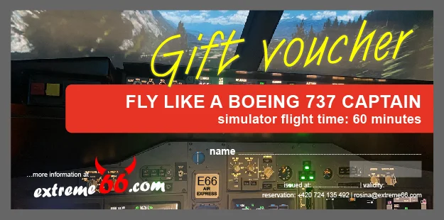 FLY AS A BOEING 737 CAPTAIN adventure